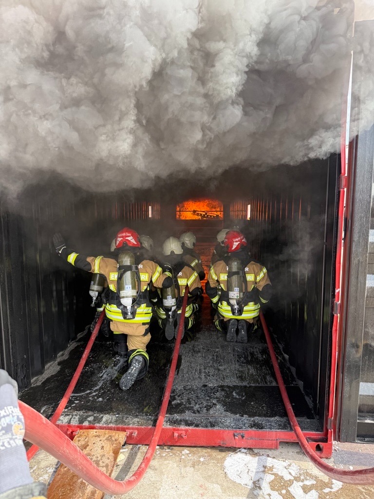 Firefighter training